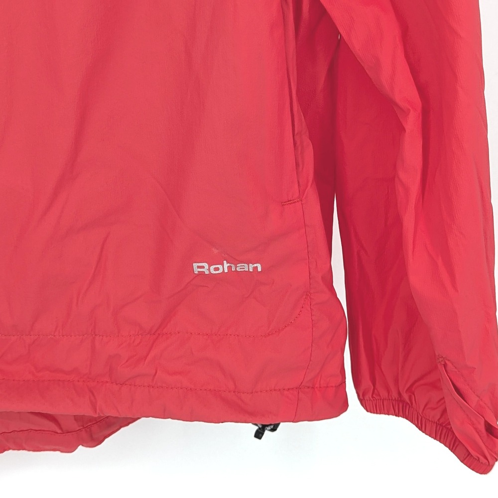 Rohan Windshadow Jacket Women's Large Coral Lightweight Packable Hiking Gorpcore - Picture 2 of 9